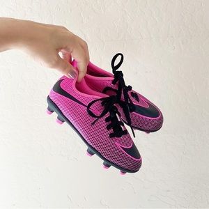 Nike Pink‎ & Black Cleats